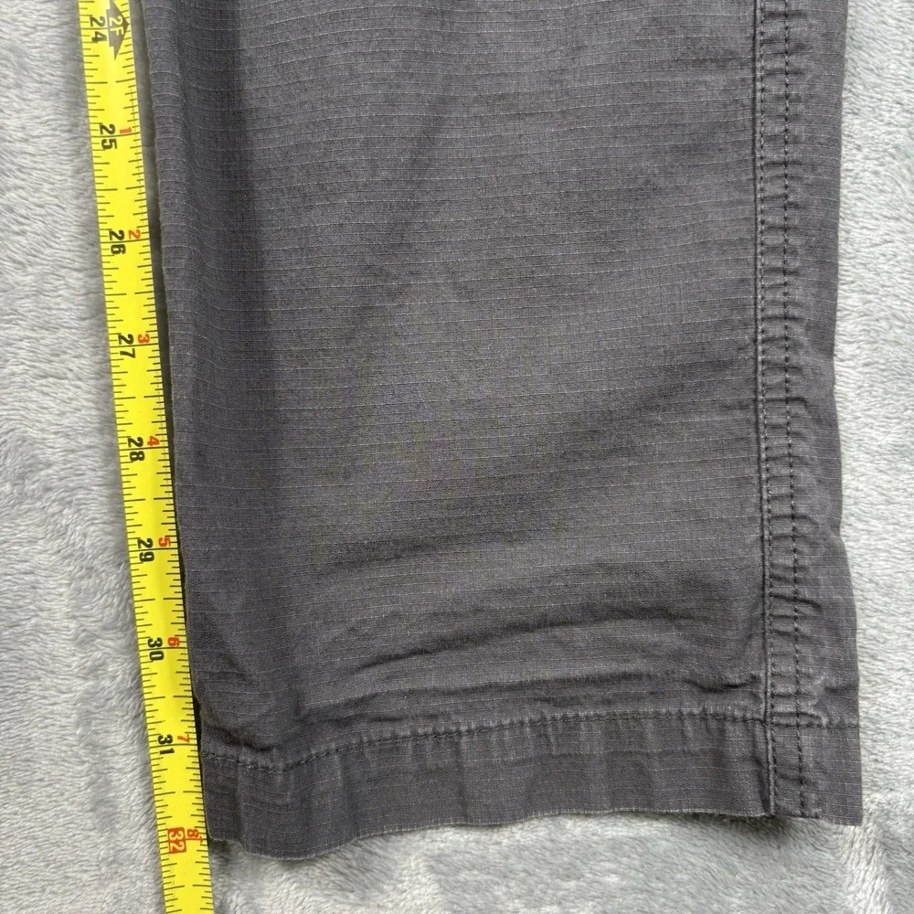 Vuori Pants Men XXL Gray Slim Ripstop Elastic Waist Drawstring Climber V412 - Picture 6 of 8